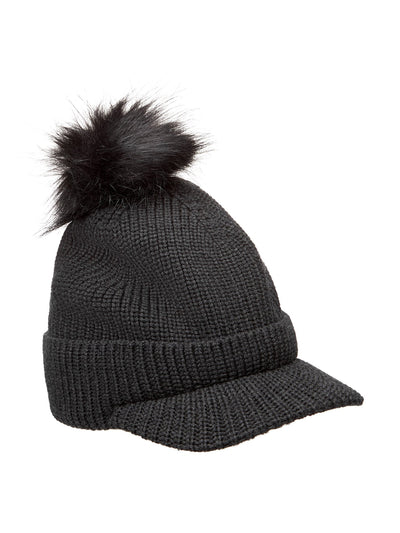 Cefinn Charcoal Beata wool hat at Collagerie