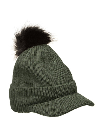 Cefinn Khaki Beata wool hat at Collagerie