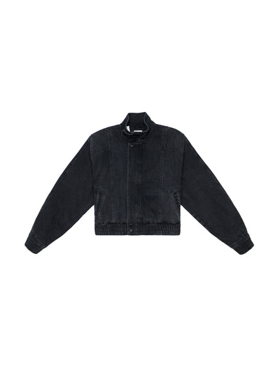 Seventy + Mochi Juno jacket in washed black at Collagerie