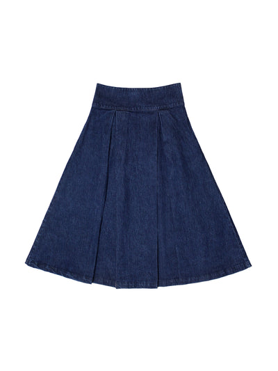 Seventy + Mochi Maddie skirt in dark americana at Collagerie