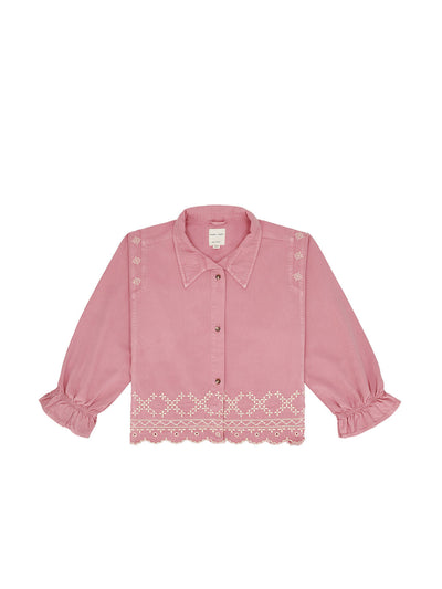 Seventy + Mochi Sophie shirt in powder pink at Collagerie