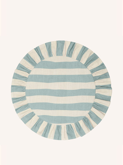 Balu London Wobbly stripe linen placemat at Collagerie