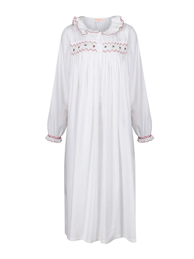 Smock London Nightingale moonstone night dress at Collagerie