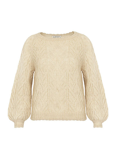 Herd Ecru wool Wyre jumper at Collagerie