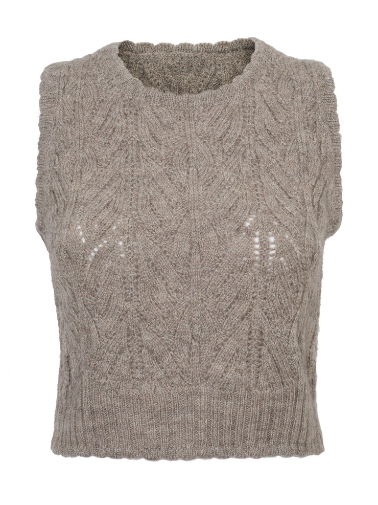 Mist wool Wyre vest Clothing Herd    - Collagerie