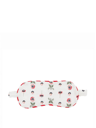 Yolke Winter Rose cotton eye mask at Collagerie