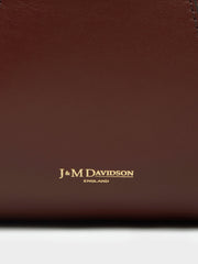 Wine leather Zip Quiver bag BAGS J&M Davidson    - Collagerie