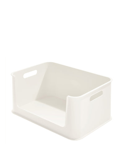 A Place for Everything Stackable open front storage bin at Collagerie