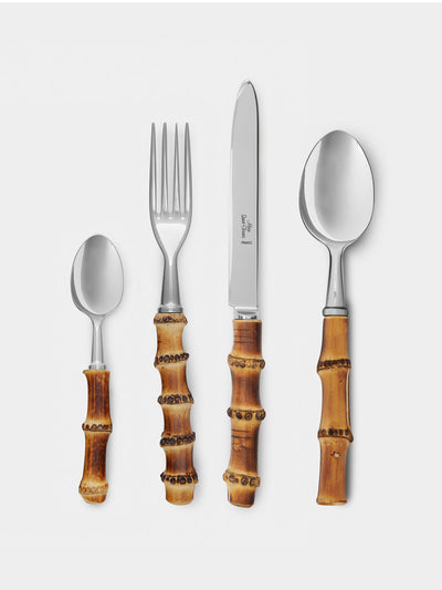 Alain Saint-Joanis Bamboo dinner cutlery (set of 4) at Collagerie