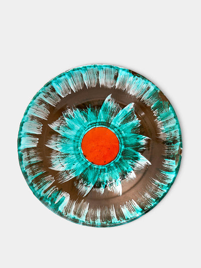 Antique and Vintage Mid-century ceramic decorative plate at Collagerie