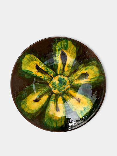 Antique and Vintage Mid-century ceramic decorative plate at Collagerie