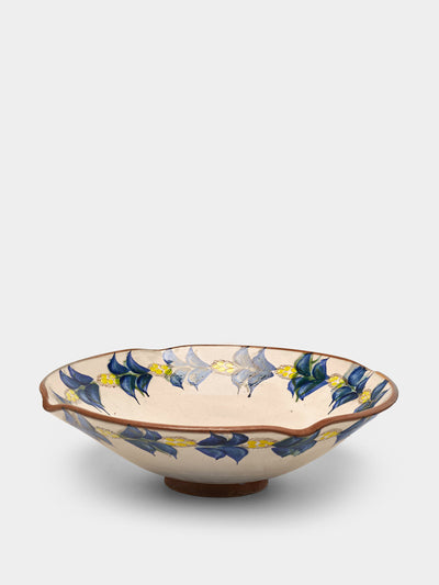 Anut Cairo Manial hand-painted ceramic deep serving bowl at Collagerie