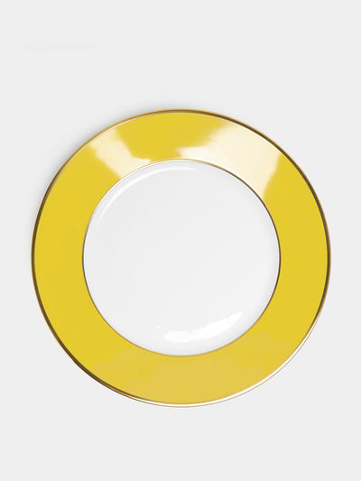 Augarten Hand-painted porcelain charger plate at Collagerie