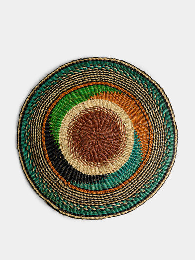 Baba Tree Handwoven elephant grass placemats (set of 4) at Collagerie