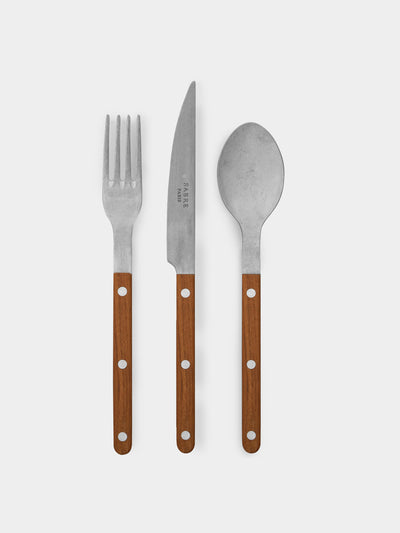 Sabre Bistrot teak cutlery at Collagerie