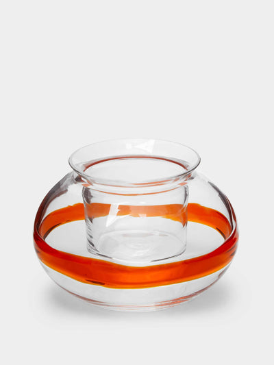 Carlo Moretti Murano glass tea-light holder at Collagerie