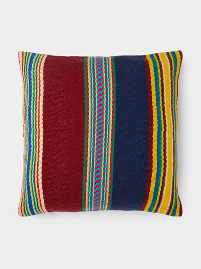 Fábrica Alentejana de Lanifícios Handwoven wool cushion at Collagerie