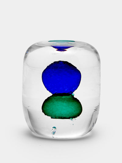 Gather Hand-blown glass paperweight at Collagerie