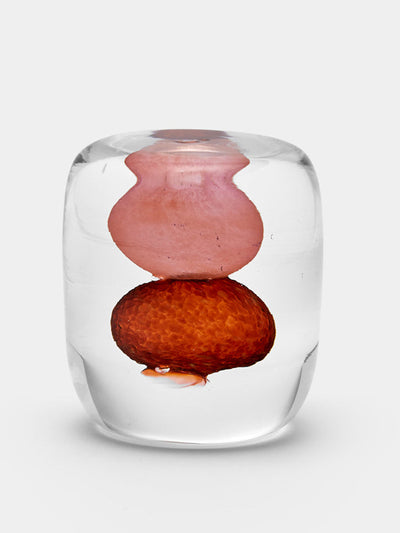 Gather Hand-blown glass paperweight at Collagerie