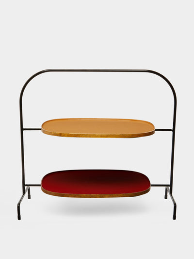 Huh Myoung-Wook Ottchil steel and ash tiered tray stand at Collagerie