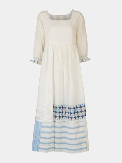Injiri Amber 30 hand-loomed cotton dress at Collagerie