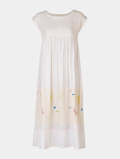 Injiri Amber 33 hand-loomed cotton dress at Collagerie