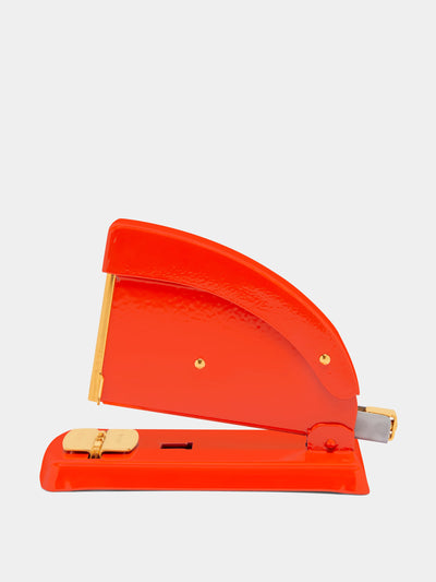 Zenith Orange desk stapler at Collagerie