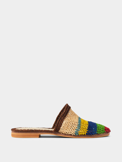 Kilometre Paris Air babouche slippers at Collagerie
