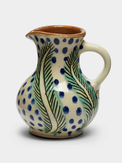 Abask Leaves handpainted creamer jug at Collagerie