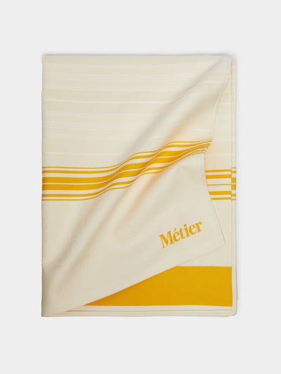 Métier Cotton large beach blanket at Collagerie