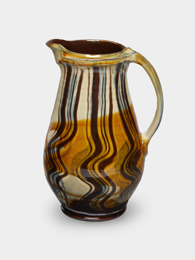 Mike Parry Slipware large jug at Collagerie