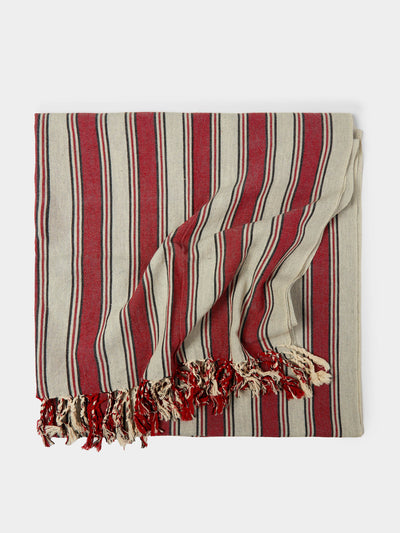 Mizar & Alcor Terra handwoven linen and cotton towels (set of 2) at Collagerie