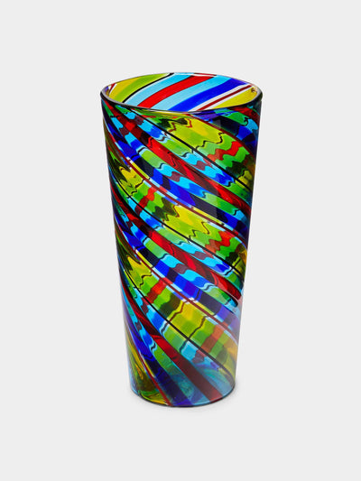 F&M Ballarin Hand-Blown murano glass vase at Collagerie