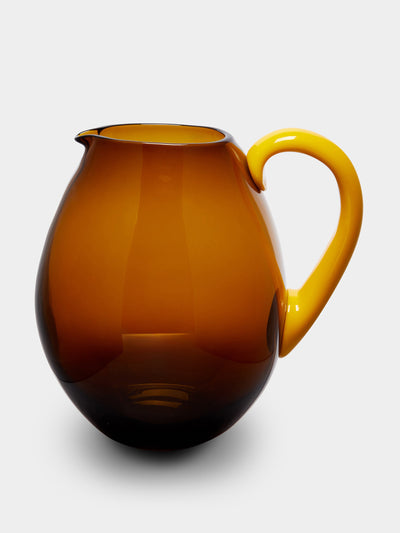 NasonMoretti Dandy hand-blown murano glass pitcher at Collagerie