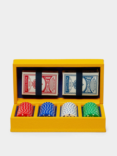 Noble Macmillan Leather mini poker set at Collagerie