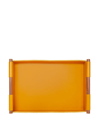 Rabitti 1969 Sorrento leather tray at Collagerie