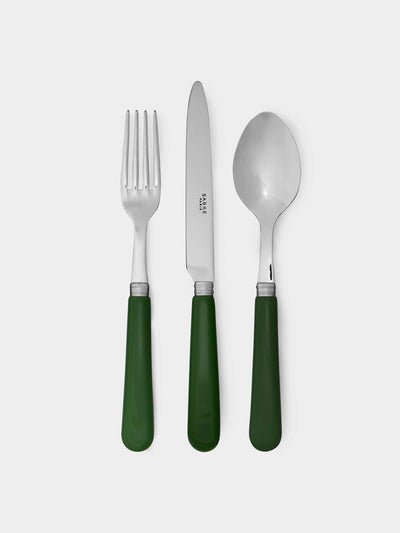 Sabre Green pop cutlery at Collagerie