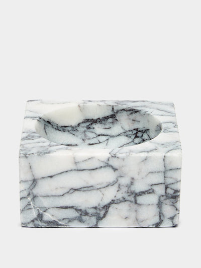 Stoned Marble block bowl at Collagerie
