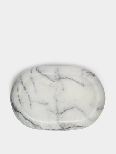 Stoned Marble soap dish at Collagerie