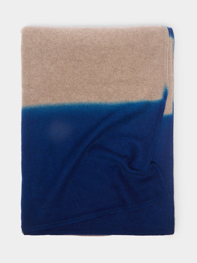 Suzusan Shibori cashmere throw at Collagerie