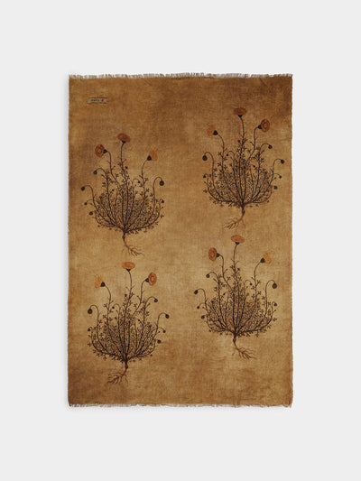 The House of Lyria Zacinto linen throw at Collagerie