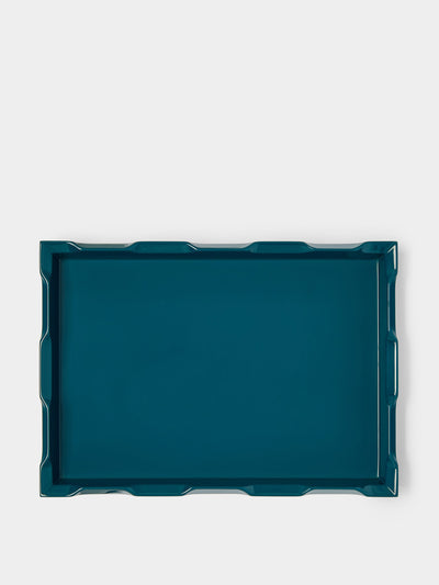 The Lacquer Company Denston lacquered small tray at Collagerie