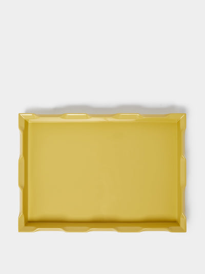 The Lacquer Company Denston lacquered small tray at Collagerie