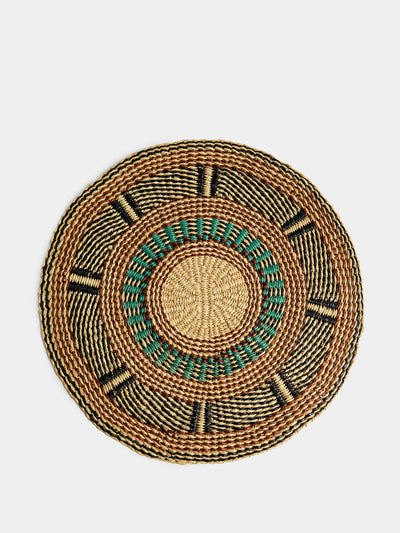 Baba Tree Handwoven elephant grass placemats (set of 4) at Collagerie