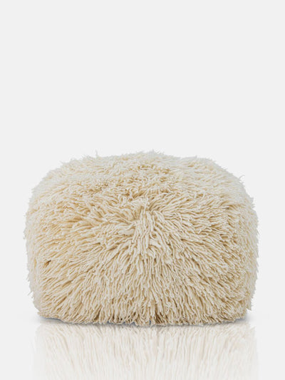 Abigail Ahern Folsom cream pouffe at Collagerie