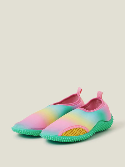 Accessorize Girls ombre swim shoes at Collagerie