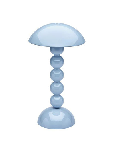 Addison Ross Pale denim lacquer rechargeable bobbin LED lamp at Collagerie