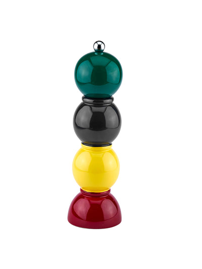 Addison Ross Racing Green Multi Bob salt or pepper mill at Collagerie