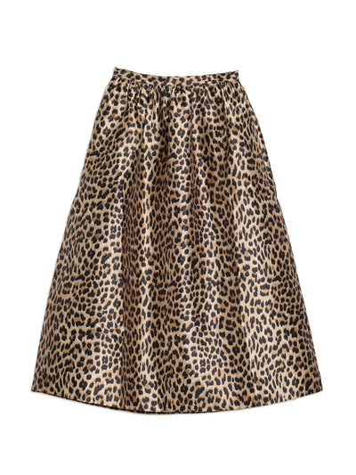 Albaray Animal taffeta full skirt at Collagerie