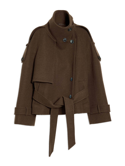Albaray Short funnel neck jacket at Collagerie